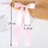 Promoção Imperdível Rosa Estilo Ins Celebridade da Internet Decorações de Acessórios de Roupa Fada Fitas Longas Fluidas Laços Múltiplos Tamanhos