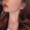 Diseño aretes populares nicho femenino aretes en forma de X femenino primavera y verano nuevo diseño de moda aretes de temperamento ins femenino