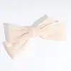 Horquilla de malla con lazo de estilo coreano para mujer, horquilla de malla con lazo de alta calidad, accesorio para el pelo