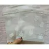 Bolsas Autoadhesibles Esmeriladas de Oso y Conejo Bolsas de Empaque de Dibujos Animados Empaque de Tarjeta de Alto Valor Bolso de Mano EVA Esmerilado