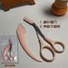 Nuevo Cuchillo para Cejas de Sirena Anti-arañazos Ceja Ceja Cuchilla de Afeitar Herramienta de Maquillaje con Tijeras para Cejas