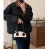 Chaqueta Corta de Algodón Ligera Estilo Chanel para Mujer, Otoño e Invierno, Tallas Grandes, Corte Holgado, Nuevo Modelo 2026, Cálida, En Stock de Fábrica