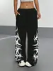 Pantalones rectos versátiles y fluidos, pantalones casuales urbanos para exteriores, pantalones deportivos, pantalones de chándal duraderos para el trabajo, pantalones largos casuales holgados