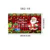 2026 Nuevo Modelo Tela de Fondo Banner de Navidad Decoraciones para Fiestas Festivas Decoración de Banner Escena Fabricante Suministro