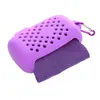 Embalagem de Caixa Plástica Embalagem de Bolsa Colorida Toalha com Sensação de Gelo Embalagem de Toalha Refrescante Enlatado