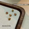 Arte de Uñas 2025 Nuevo Estilo Maillard Fondo Puntiagudo Diamante Celebridad de Internet Estilo Caliente Otoño e Invierno Cuadrado Grueso Color Rojo Café Diamante Estéreo Joyería para Uñas