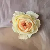 Montaña de Nieve Simulada Cabeza de Rosa Artificial Materiales DIY Paquete de Materiales Hechos a Mano Cabeza de Flor Pasador Hecho a Mano Tocado de Flor Guirnalda Cabello