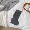 Calcetines Finos de Primavera para Mujer Estilo Ballet con Estribo, Calentadores de Piernas Versátiles con Volantes de Encaje, Protectores Solares