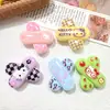 Pegatinas de Gato Lindas de Dibujos Animados Accesorios de Resina Pegamento de Crema Accesorios para el Cabello DIY Cintas para el Cabello Zuecos Llavero Colgante Materiales
