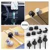 Venta Directa de Fábrica Clip para Cable de Datos de Escritorio Organizador Magnético de Cables Almacenamiento Autoadhesivo Enrollador de Cables Giratorio Soporte Hebilla
