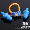 Pinzas para la nariz y tapones para los oídos premium para natación en cajas coloridas, protección profesional para los oídos contra la entrada de agua, stock listo del fabricante, antideslizantes, varios colores disponibles