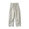 Pantalones de senderismo IZEXX sin oxígeno de pierna ancha para hombre y mujer, pantalones de trekking y montañismo de otoño, pantalones cargo versátiles de pierna recta holgados