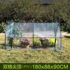 Cubierta de invernadero de jardín cubierta de PVC transparente sombrilla para plantas suculentas invernadero soporte para flores casa de flores Casa de Flores