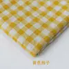 Tecido Xadrez Poliéster-Algodão em Estoque Tecido Xadrez Estampado 7mm Material Popular para Cama de Pet Tecido para Almofada de Piquenique Estilo Pastoral