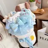 Ramo de Muñeca de Helado Producto Terminado Muñeca Creativa Sosteniendo Flores Regalo Festivo para Amigos Regalo de Cumpleaños Al Por Mayor