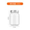 Mini taza de vidrio con asa de 40 ml de Amazon, taza pequeña para vino, taza para café, leche, té, taza Mason, barra, 120 ml