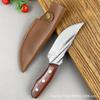 Cuchillo de zorro forjado cuchillo de hueso afilado corte de carne cuchillo de carne manual cuchillo de cocina para el hogar cuchillo para frutas cuchillo de camping para exteriores