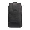 Para homens e mulheres Apple Android vivo Bolsa universal com padrão de lichia e bolsa externa com cinto de couro e capa de couro