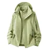 Chaqueta tres en uno personalizable con logo para hombre y mujer, capucha desmontable, forro polar, corte holgado