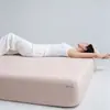 Lençol de Elástico para Sono Profundo Classe A Peça Única Malha de Algodão Cobertura de Cama Protetor de Colchão Capa Universal para Todas as Estações