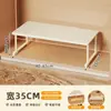 Estante de almacenamiento para cocina, multifuncional, extensible, para microondas, olla arrocera, encimera, horno, olla y organizador de electrodomésticos