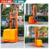 Montacargas Eléctrico Completo de 1 Tonelada Apilador Eléctrico de 2 Toneladas Camión Hidráulico Elevable para Carga y Descarga Apilador Automático de Palets Montacargas