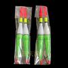 Flotador Luminoso Electrónico para Uso de Día y Noche, Flotador de Pesca de Plástico con Batería, Flotador Luminoso, Equipo de Pesca, Flotador Vertical para Pesca Nocturna