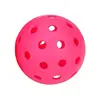 Venta directa de fábrica en stock, bola de selección, bola de 40 agujeros, bola de pickleballs, bola luminosa de inyección de plástico rotacional de 74 mm
