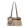 Comércio Exterior Atacado Bolsa de Mão de Alta Qualidade Feminina Nova Pequena Design de Nicho Bolsa Boston para o Dia a Dia Bolsa de Ombro Único Sob o Braço Tendência