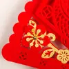 Vietnam Comercio Exterior Transfronterizo Popular Año Nuevo Festival de Primavera Nuevo Terciopelo Tridimensional Forma de Abanico Colgante de Bendición Decoración de Año Nuevo Colgante