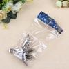 20 pinzas pequeñas de acero inoxidable con boca plana para secar ropa, pinzas pequeñas para secar ropa, pinzas resistentes al viento, pinzas para colchas, pinzas para secar calcetines.