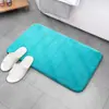 Venta al por mayor directamente del fabricante.: Alfombrilla Gruesa de Espuma Viscoelástica para Suelo, Felpa de Coral Acolchada Esponja Alfombrilla Absorbente para Pies, Alfombrilla de Color Sólido para Entrada