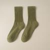 Calcetines para hombre y mujer fondo de toalla grueso otoño e invierno pila khmer antipilling absorbente de sudor transpirable moda juventud calcetines cálidos