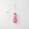 Pensamiento de siete colores nuevo estilo chino multi-cabeza doble capa borla colgante decoración caja de regalo embalaje de regalo materiales para floristería DIY