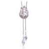 Corrente de suéter Suijue outono e inverno Tulipa Diamante versão coreana do Coringa longo Moda colar feminino fabricantes atacado