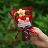 Flores de Hilo Mini Transfronterizas de Comercio Exterior, Flores Preservadas, Flores Artificiales, Ramos Pequeños, Regalos de Cumpleaños para el Día del Maestro, Recuerdos
