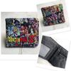 Carteira curta Wukong Dragon Ball Anime personalidade jovem porta-moedas simples carteira de couro PU Amazon