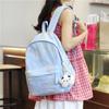 Mochila de chica suave de alto valor ins linda bolsa pequeña mini bolsa estudiantes universitarias primavera salida mochila