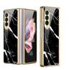 Adecuado para Samsung Zfold 70% de descuento Pantalla Apilada Funda para Teléfono Móvil Vidrio Galvanizado Mármol Fold3 Carcasa Dura Pintura de Mármol