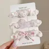 Gomas para el pelo de dibujos animados dulces para niños con lindos lazos, Diademas de coleta de alta gama para niñas