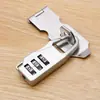 Mini cadeado de combinação, cadeado de três dígitos para bagagem, cadeado anti-roubo portátil, cadeado de segurança para mochila pequena, cadeado de liga de zinco