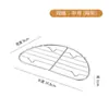 Plato Redondo de Acero Inoxidable 304 Estilo Coreano Plato Escurridor para Tempura Bocadillos Plato para Fruta Estilo Occidental Plato Multifuncional para Barbacoa con Escurridor Plato para Cena