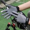 Guantes de ciclismo medio dedo guantes deportivos de fitness para hombres y mujeres dedo corto bicicleta de montaña carretera pesca equipo de protección solar verano