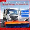 Escova de rolo de remoção de neve montada em veículo, varredor de neve de estrada, carregador de varredor de neve de estrada grande