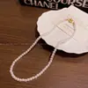 Collar de Perlas Blancas Estilo Coreano para Mujer Lujo Ligero Temperamento Sentido de Alta Gama Cadena para Clavícula Nuevo Estilo 2026 Venta Caliente Collar con Hebilla Magnética