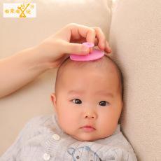 Champú de silicona para bebés de tapa dura, refrescante, para recién nacidos, suministros de baño para niños, juego completo de esponja y almohadillas de limpieza para el baño.