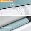 Cortina de ducha impermeable y a prueba de moho, Cortina de ducha impermeable geométrica, Lavable a máquina, Cortina de baño simple de poliéster, Cortina divisoria plegable para baño