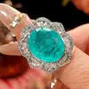 2026 Novo Conjunto de Anel com Pingente Oval de Corindo Vermelho Sintético Banhado a Ouro em Base de Cobre Zhuangshengsheng Jewelry para Mulheres 15*18