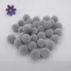 2cm Bolas Coloridas de Lã Bola de Pelúcia Feito à Mão DIY Acessórios de Brincos para Crianças Acessórios de Roupa 20 Peças