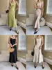 Vestido Sinan Chic Estilo Chinês Novo Design de Fita Cetim Francês Brilhante Alça Caída Sn3333